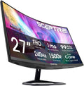 Sceptre 27in Curved 240Hz Gaming Monitor - Smooth 1500R Experience