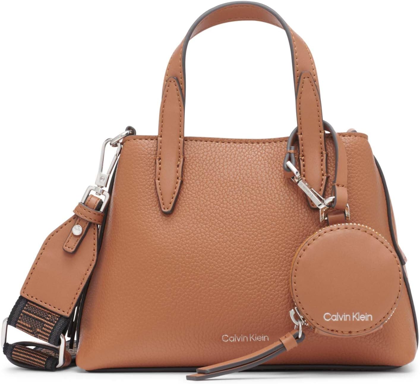 Calvin Klein Womens Millie Mini Satchel Crossbody for Style