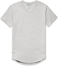 BYLT Men's Drop-Cut V-Neck T-Shirt for Modern Athletic Fit
