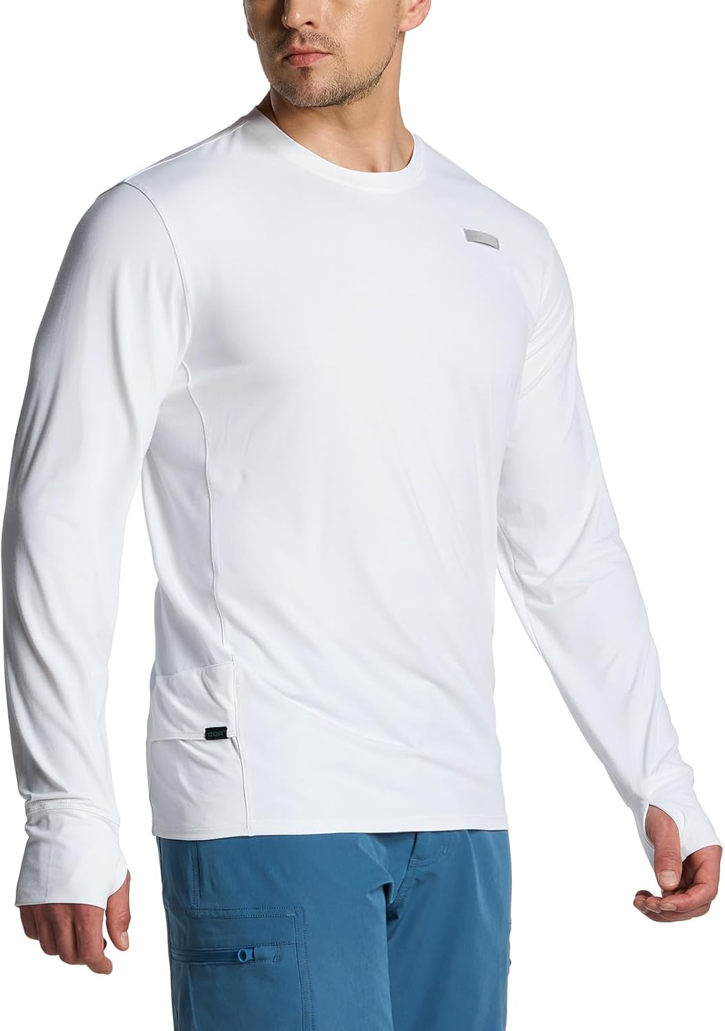 CQR Men's UPF50+ Sun Protection Shirts for Outdoor Adventures