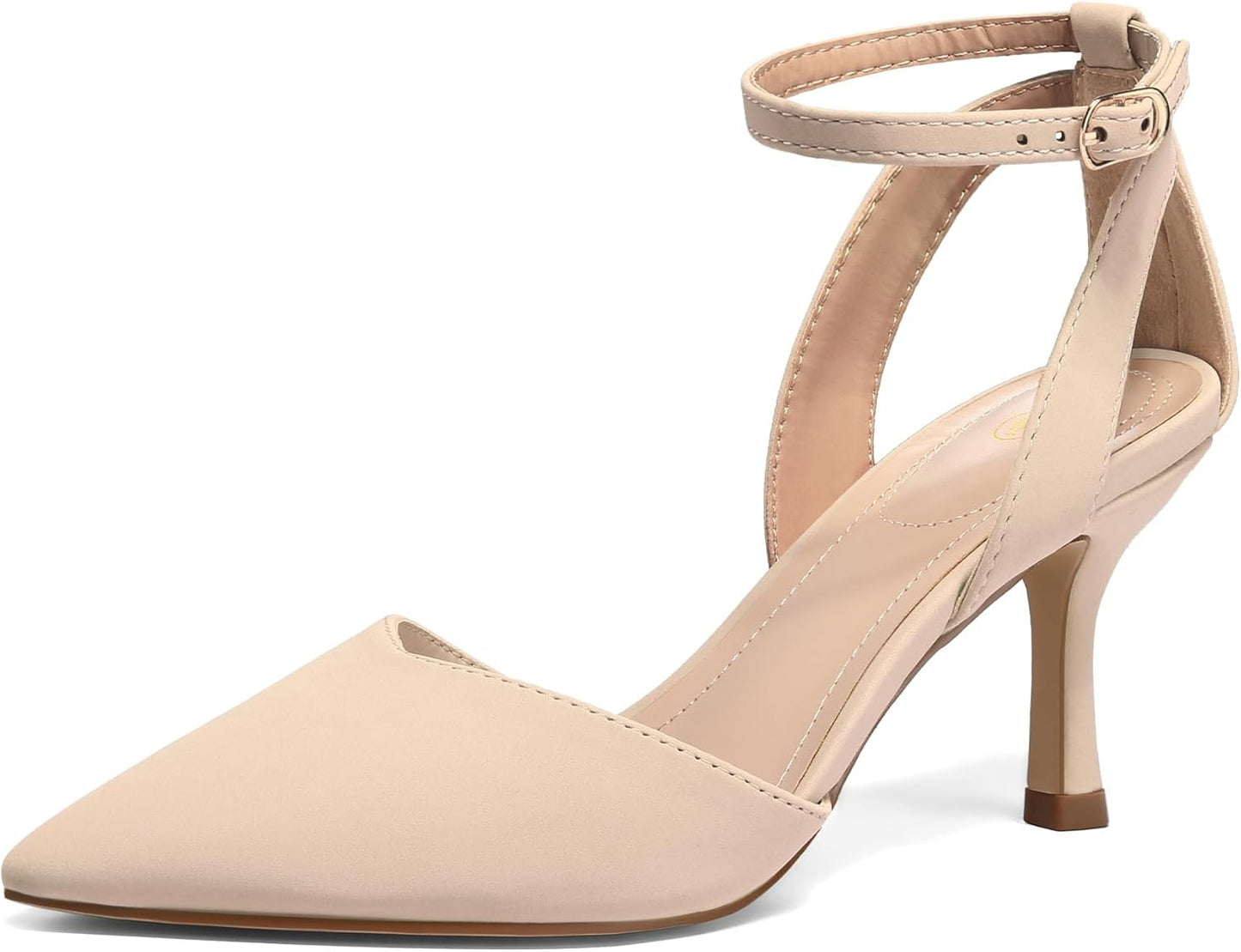 Elegant mysoft Women's Pumps Shoes with Kitten Low Heels