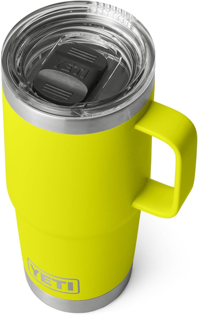 YETI Rambler 20 oz Travel Mug: Durable, Insulated, and Versatile
