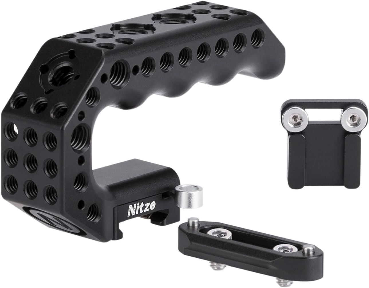 Nitze Quick Release NATO Handle with Cold Shoe Adapter for Rigs