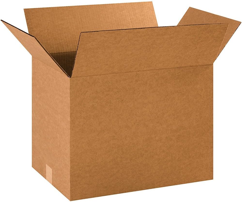 BOX USA 18 x 12 x 14 Corrugated Cardboard Boxes for Moving