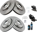 Front and Rear Brake Pad & Rotor Kit for 2001-06 BMW 330 Series