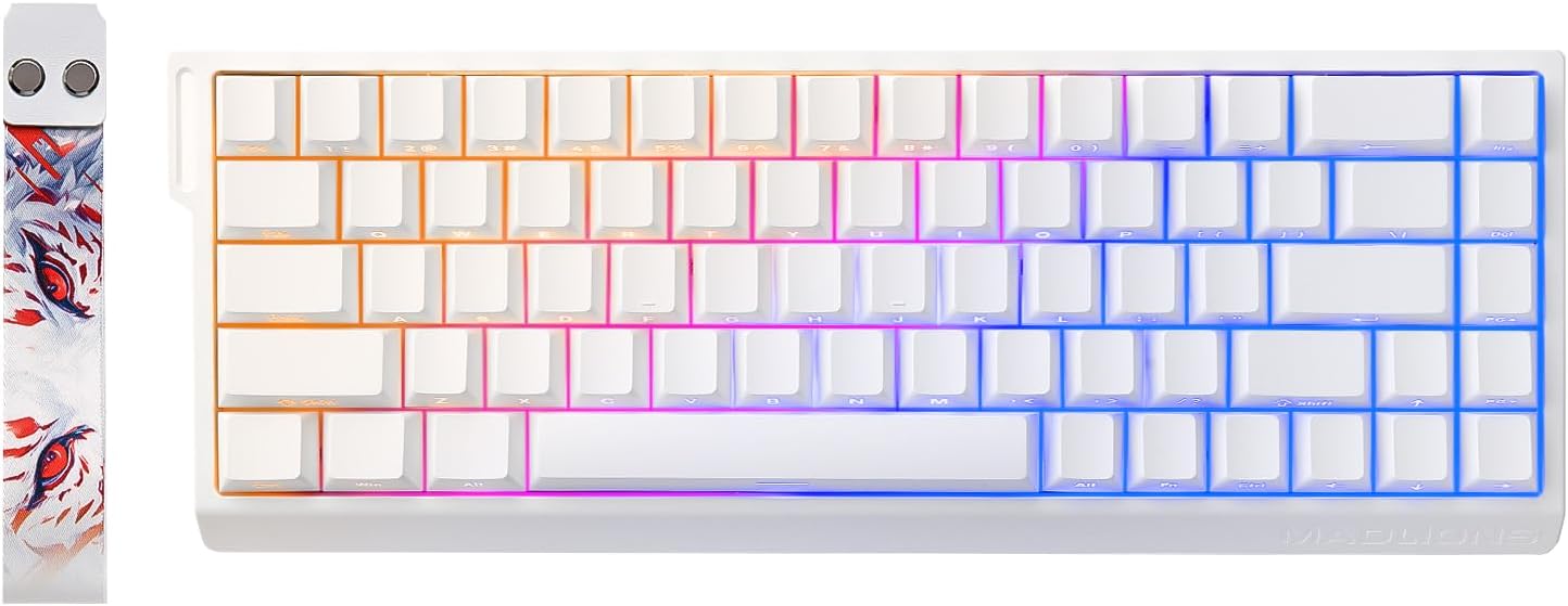 YUNZII MAD68 HE Rapid Trigger Wired Magnetic Gaming Keyboard