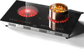 Hobsir 2 Burner Electric Cooktop 110v 24 in - Plug-In Double Burner
