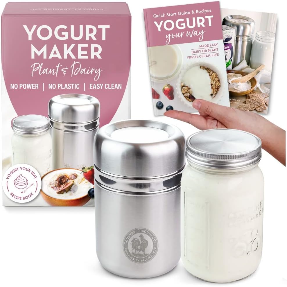 Make 12+ Dairy-Free Yogurts Easily!