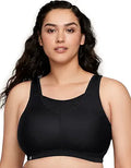 Glamorise Women's Plus Size No-Bounce Sports Bra for Active Life