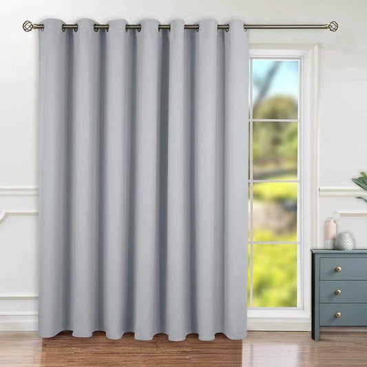 BGment Fashion Sliding Door Curtain for Room Darkening Needs