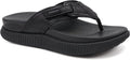 KuaiLu Womens Orthotic Cushion Flip Flops - Comfortable Arch Support 2