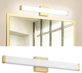 Bathroom Vanity Light Brushed Nickel Square LED 24 in - Natural White