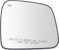 TRQ Passenger Side Heated Mirror Glass Compatible with 2011-2022 Jeep
