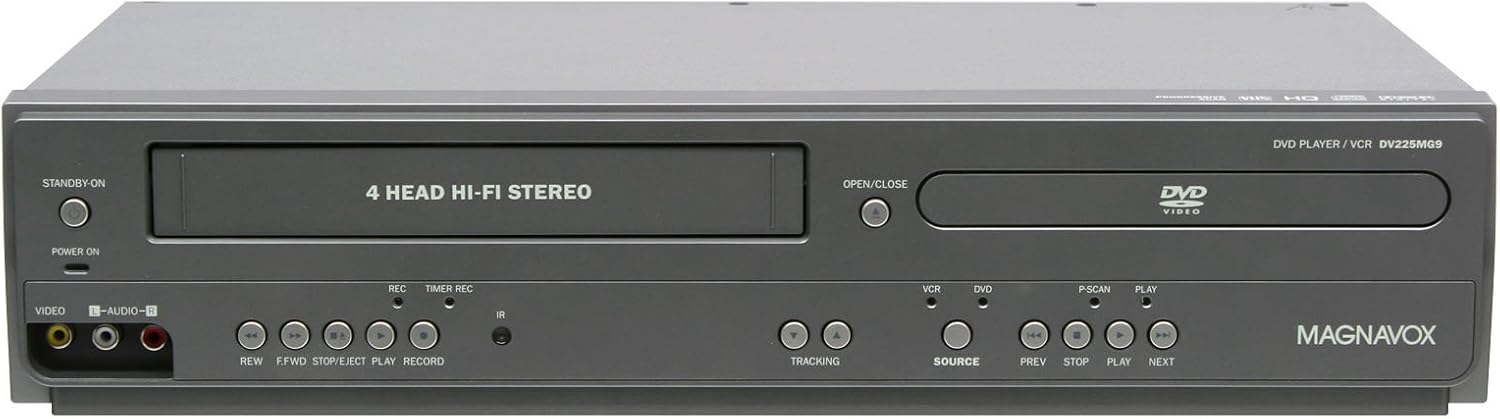 Magnavox DV225MG9 DVD Player and VCR for Ultimate Home Viewing