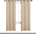 NICETOWN Room Darkening Curtain Panels for Cafe - Thermal Insulated