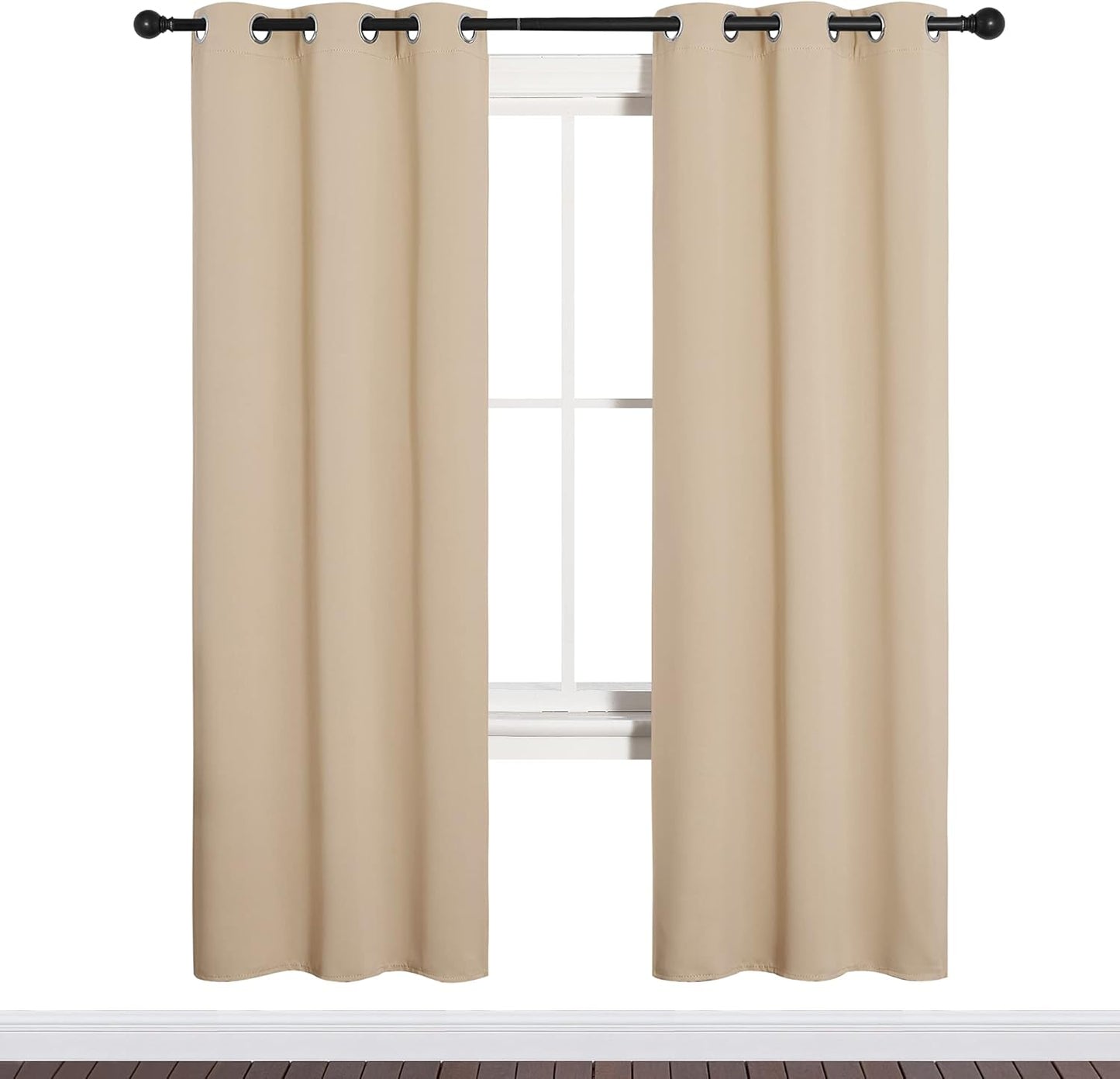 NICETOWN Room Darkening Curtain Panels for Elegant Home Decor