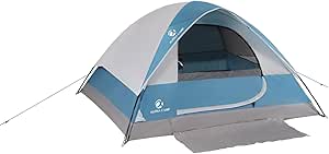 ALPHA CAMP 3/4 Person Camping Dome Tent for Outdoor Adventures