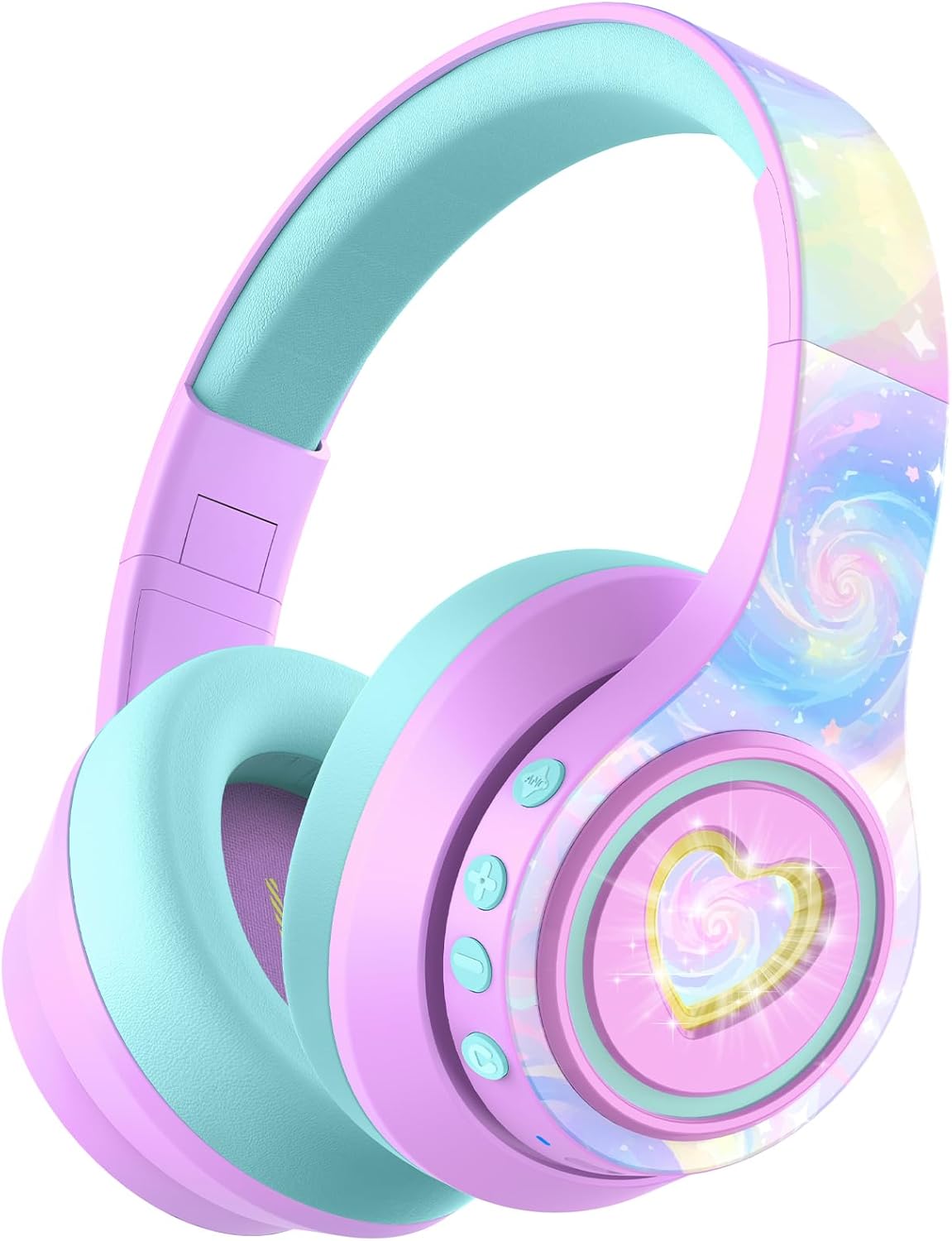 iClever Auraa Kids Noise Cancelling Headphones with LED Lights