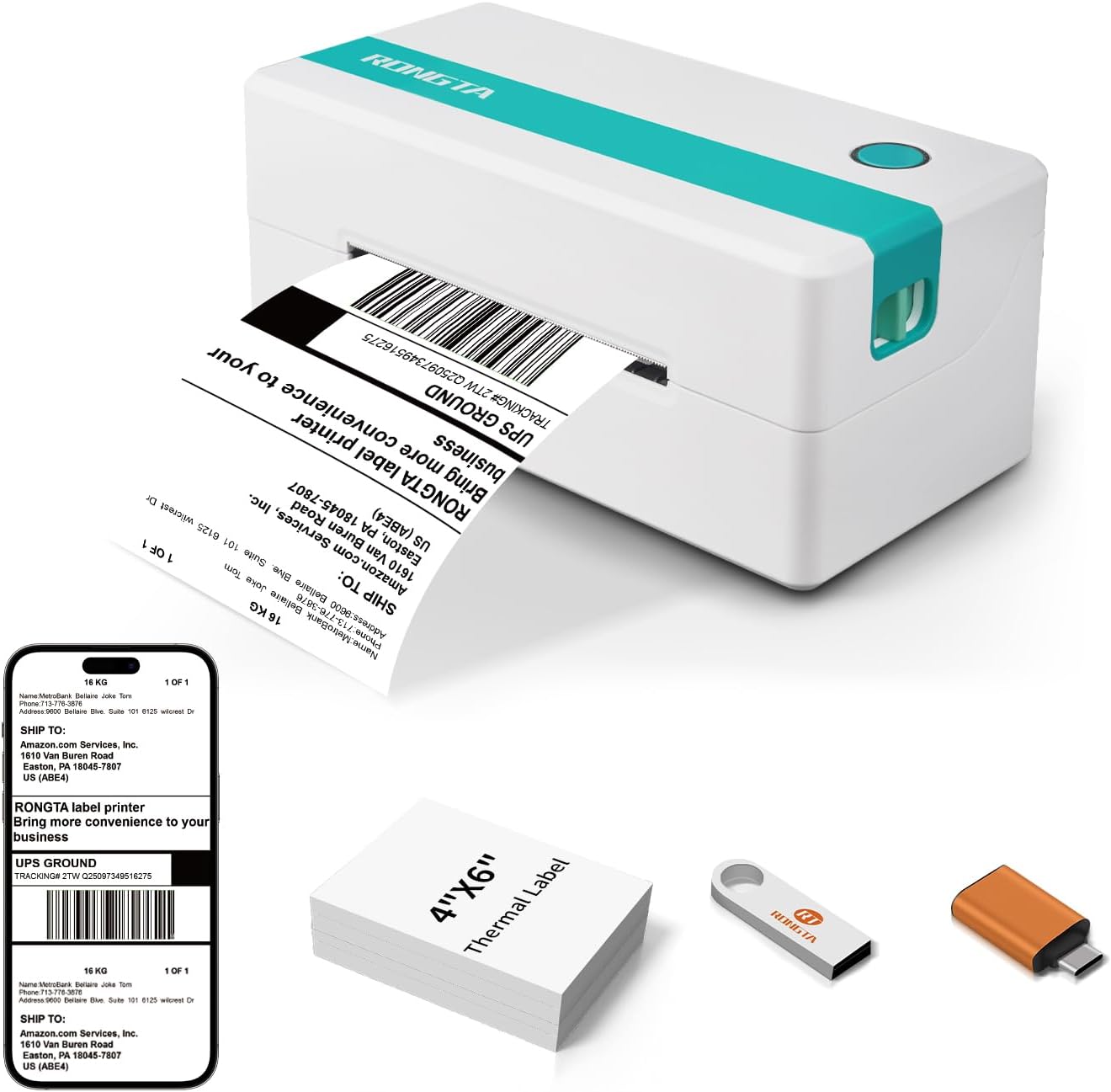 Fast Efficient Shipping Label Printer Gearmusthave