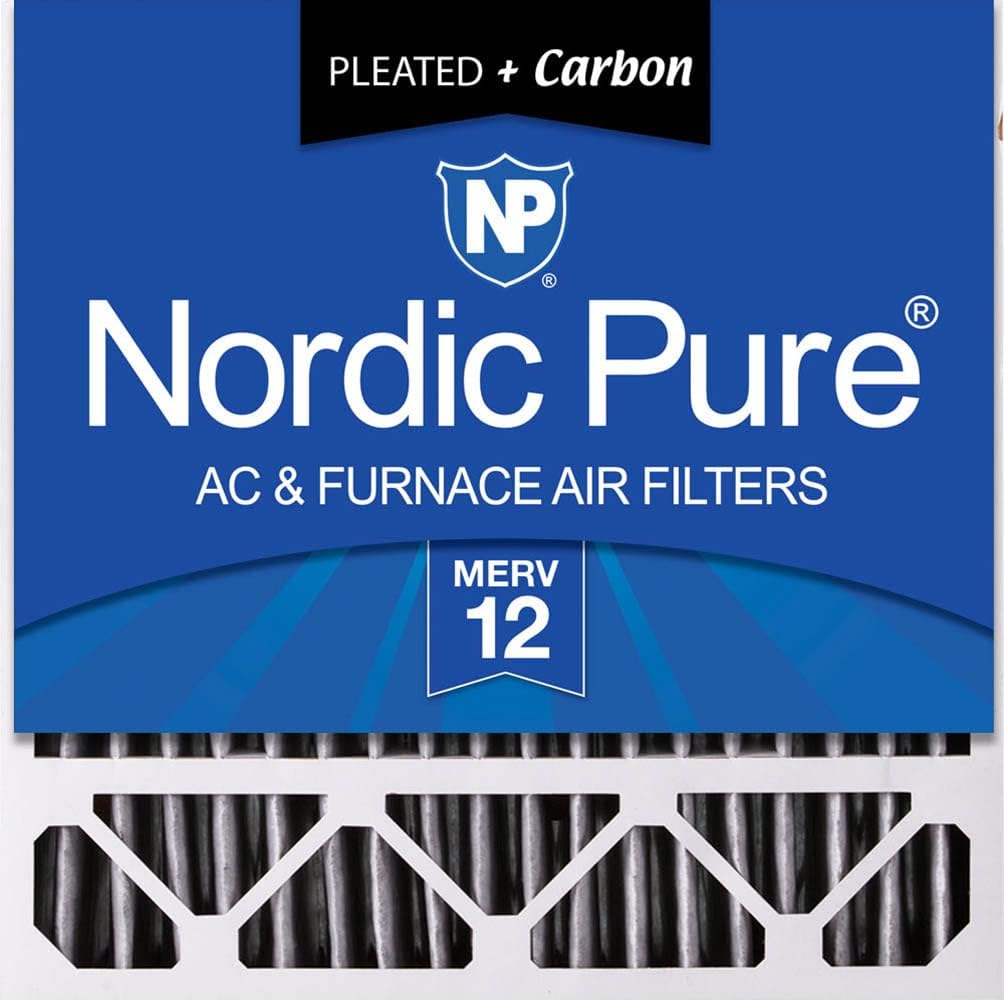 Nordic Pure 20x20x5 Honeywell Replacement Furnace Filters MERV 12