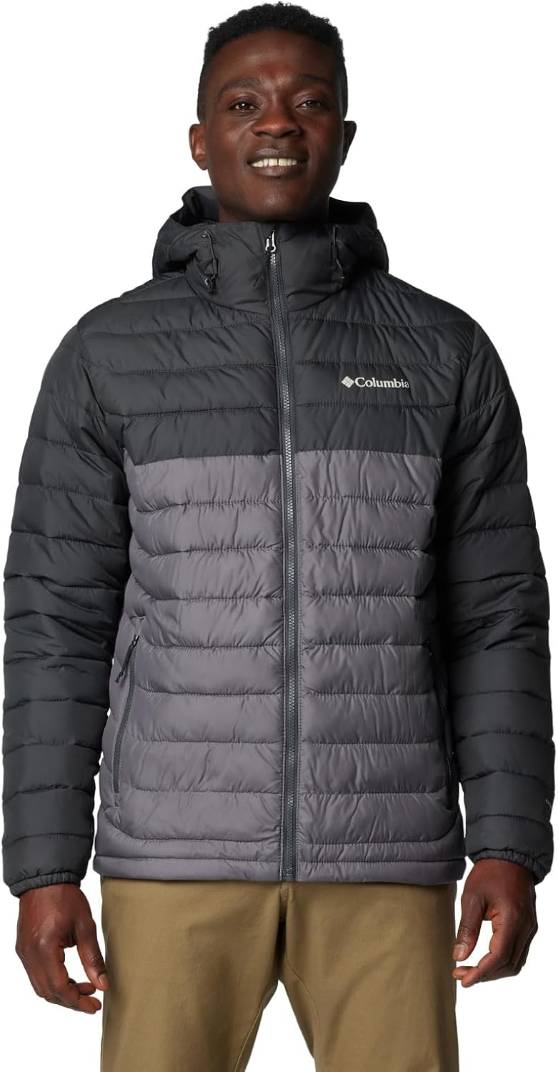 Columbia Men's Powder Lite II Hooded Jacket for Cold Weather