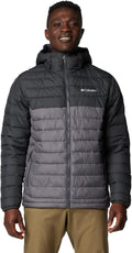Columbia Men's Powder Lite II Hooded Jacket - Lightweight Warmth Heat