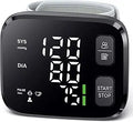 Wrist Blood Pressure Monitor Black - LED Backlit, 2 User 120 Memory