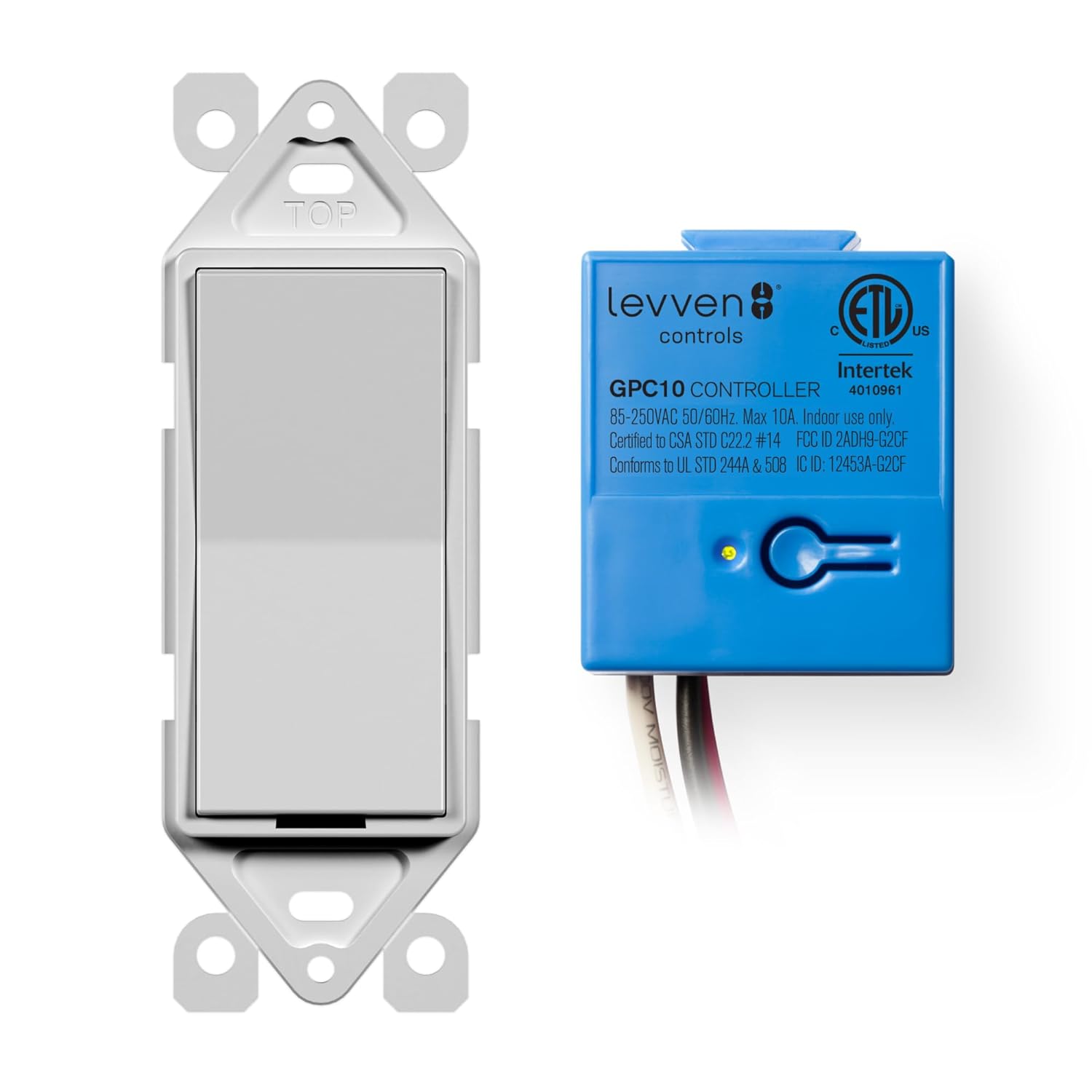 Levven Wireless Switch and Receiver Kit for Easy Control