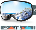 Kids Ski Goggles for Boys Girls Toddler age 3-12 - Anti-Fog UV400