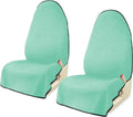 Car Seat Covers 2pcs Waterproof Towel Seat Cover - Universal Fit Mint