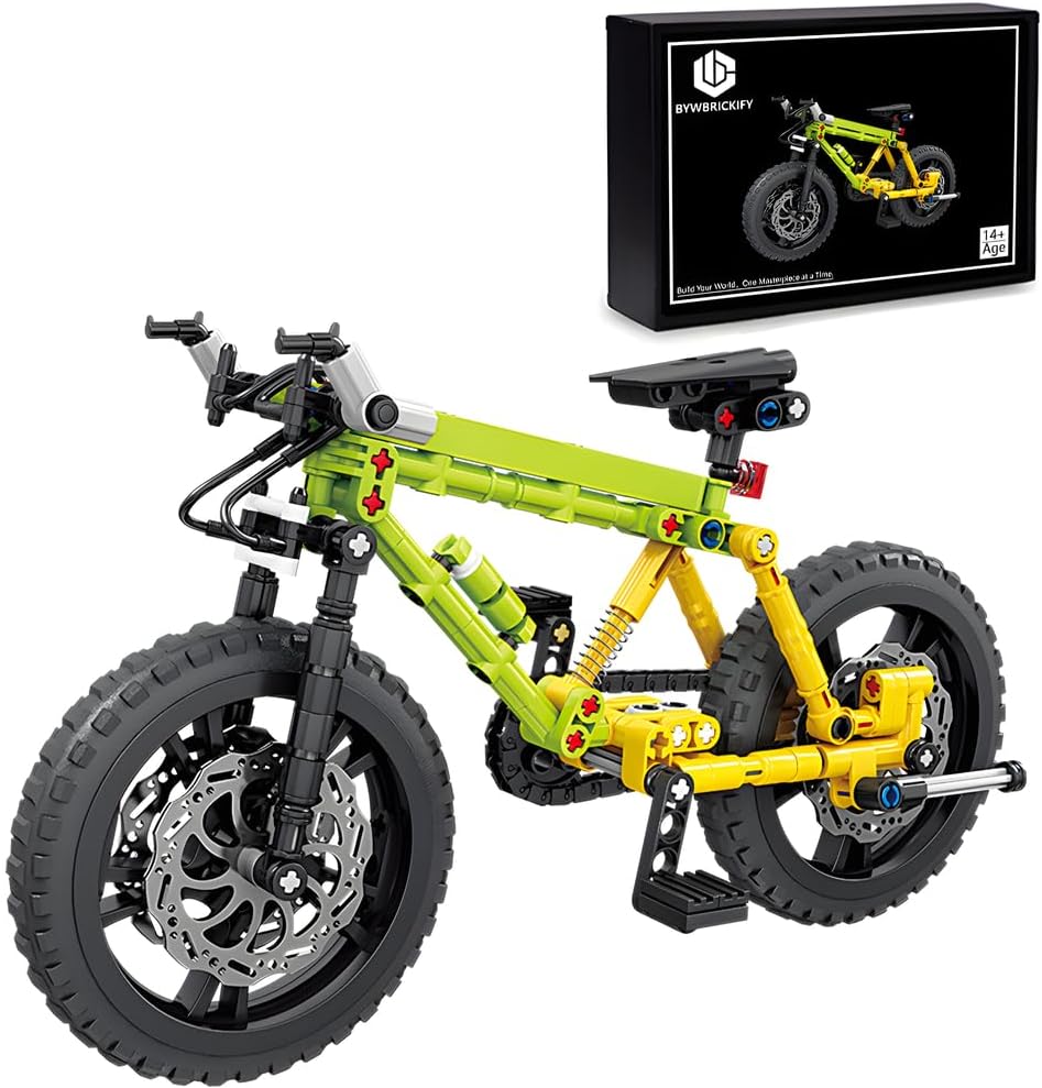 220pcs Technic Bicycle Building Blocks Kit - STEM Gift
