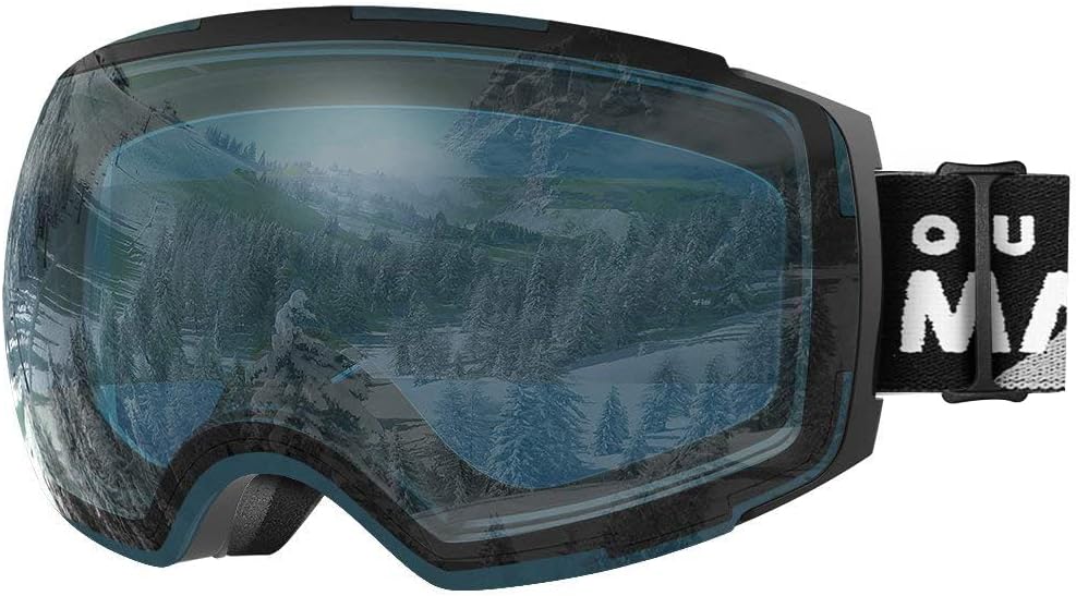OutdoorMaster Ski Goggles PRO - Frameless Design for Clarity