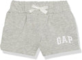 GAP Baby Girls' Logo Shorts - Soft Pull-On Summer Bottoms