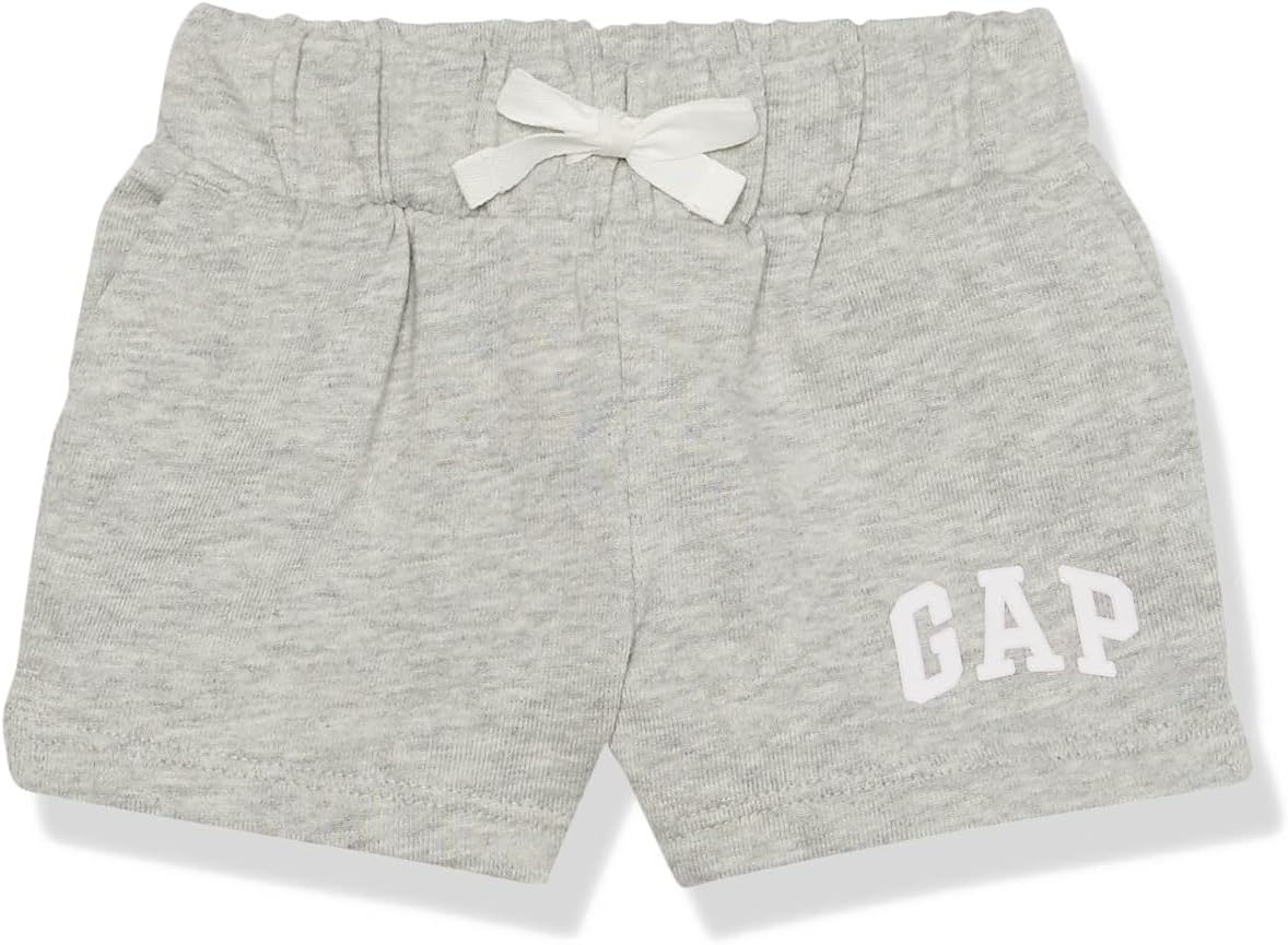 GAP Baby Girls' Logo Shorts - Comfort & Style!