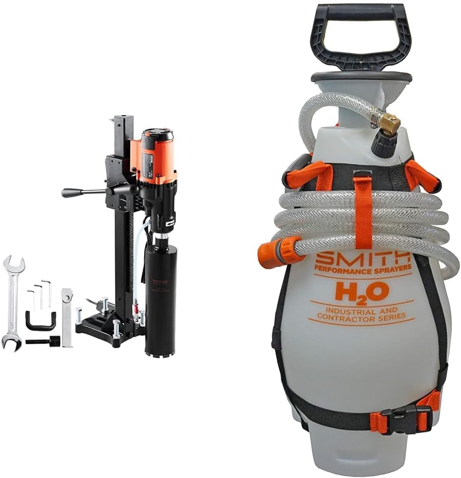 VEVOR 8in Wet&Dry Diamond Core Drilling Machine with Stand
