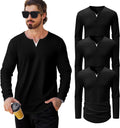 Casual Men's V-Neck Longline Tee Ideal for Any Occasion