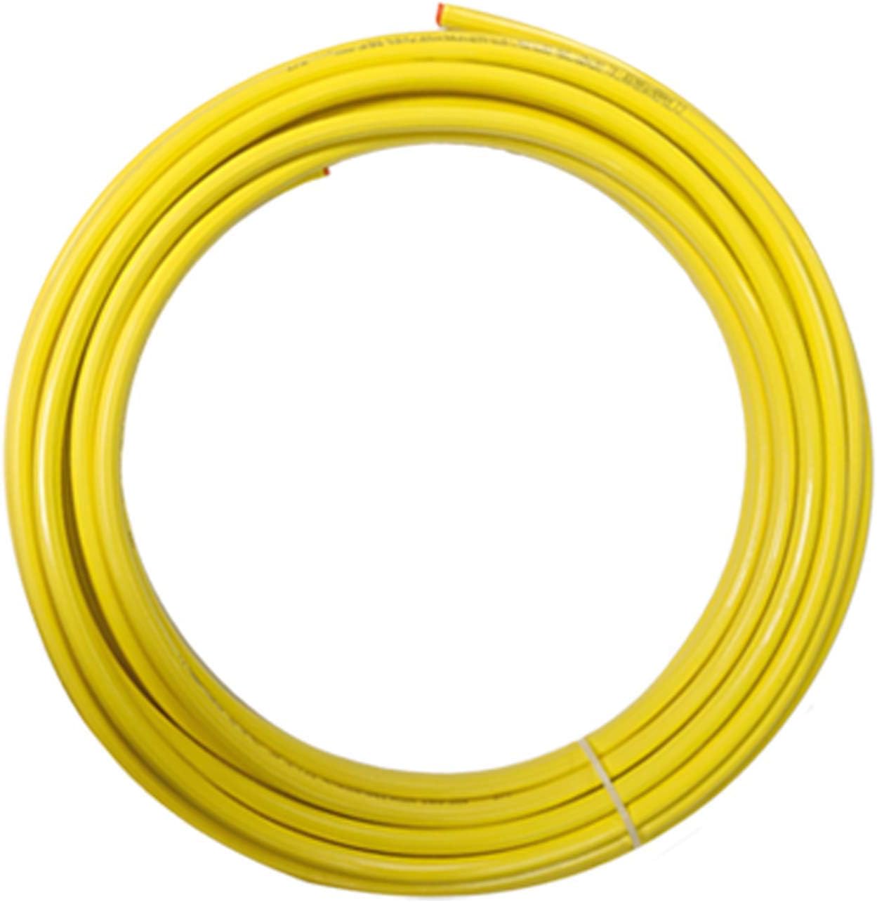 CLI Readi-Protector 3/8 OD Yellow Polyethylene Tubing for LP Gas