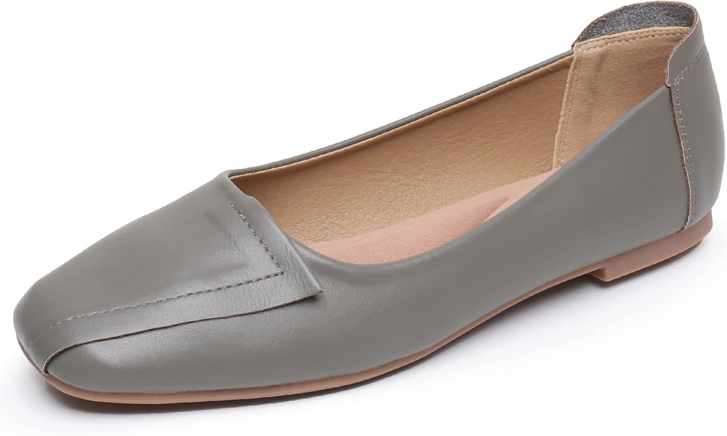 VenusCelia Women's Plain Dance Flat Shoe for Comfort and Style