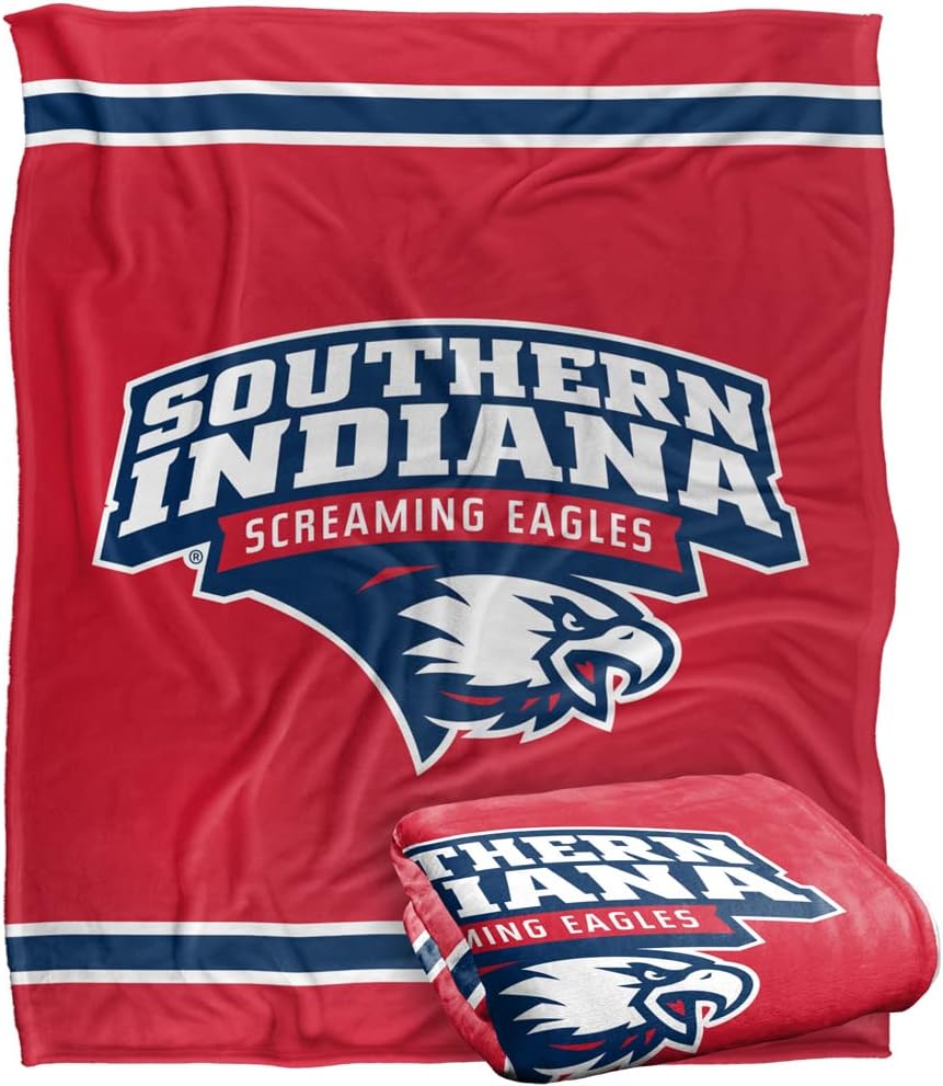 University of Southern Indiana Silky Touch Throw Blanket Collection