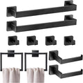 10 Pieces Bathroom Hardware Accessories Set 16 in Towel Bar Set