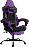 Gaming Chair with Footrest High Back Ergonomic Gamer Chair