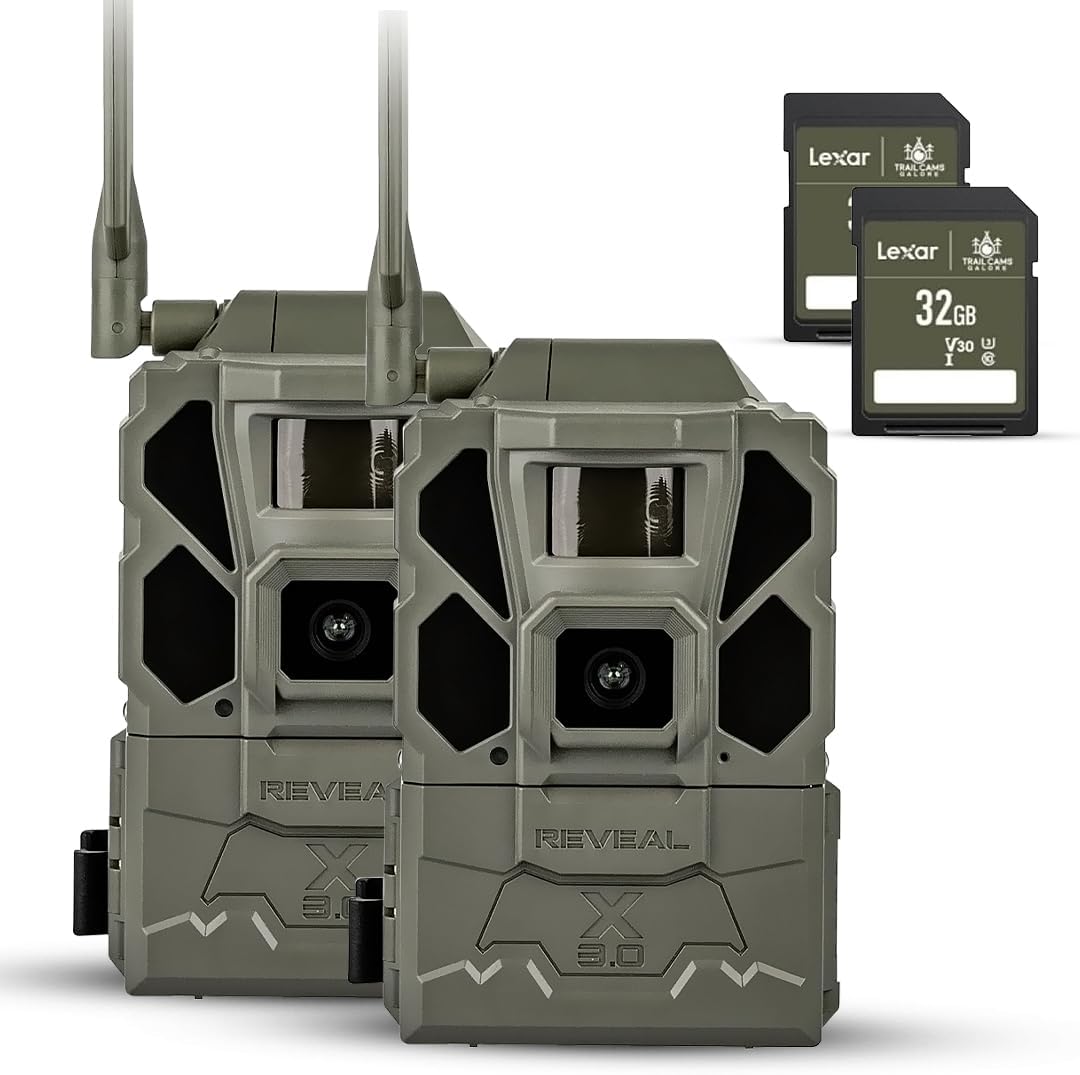 Tactacam Reveal X 3.0 Cellular Trail Camera with 32GB SD Card