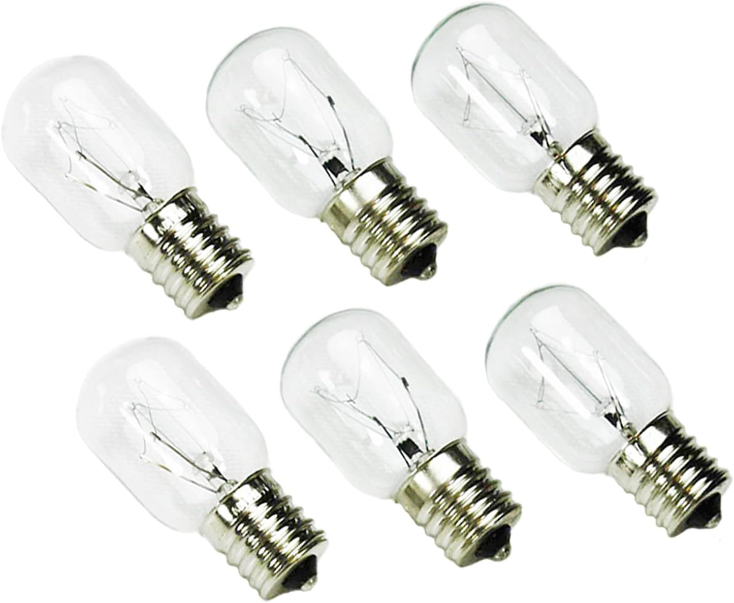 6 Pack Bright Microwave Bulb Set