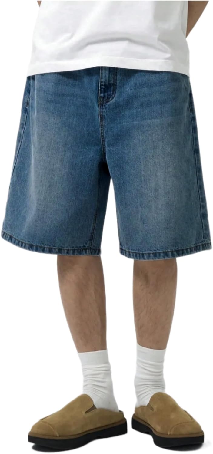 Mens Baggy Jean Shorts for Stylish Streetwear and Comfort