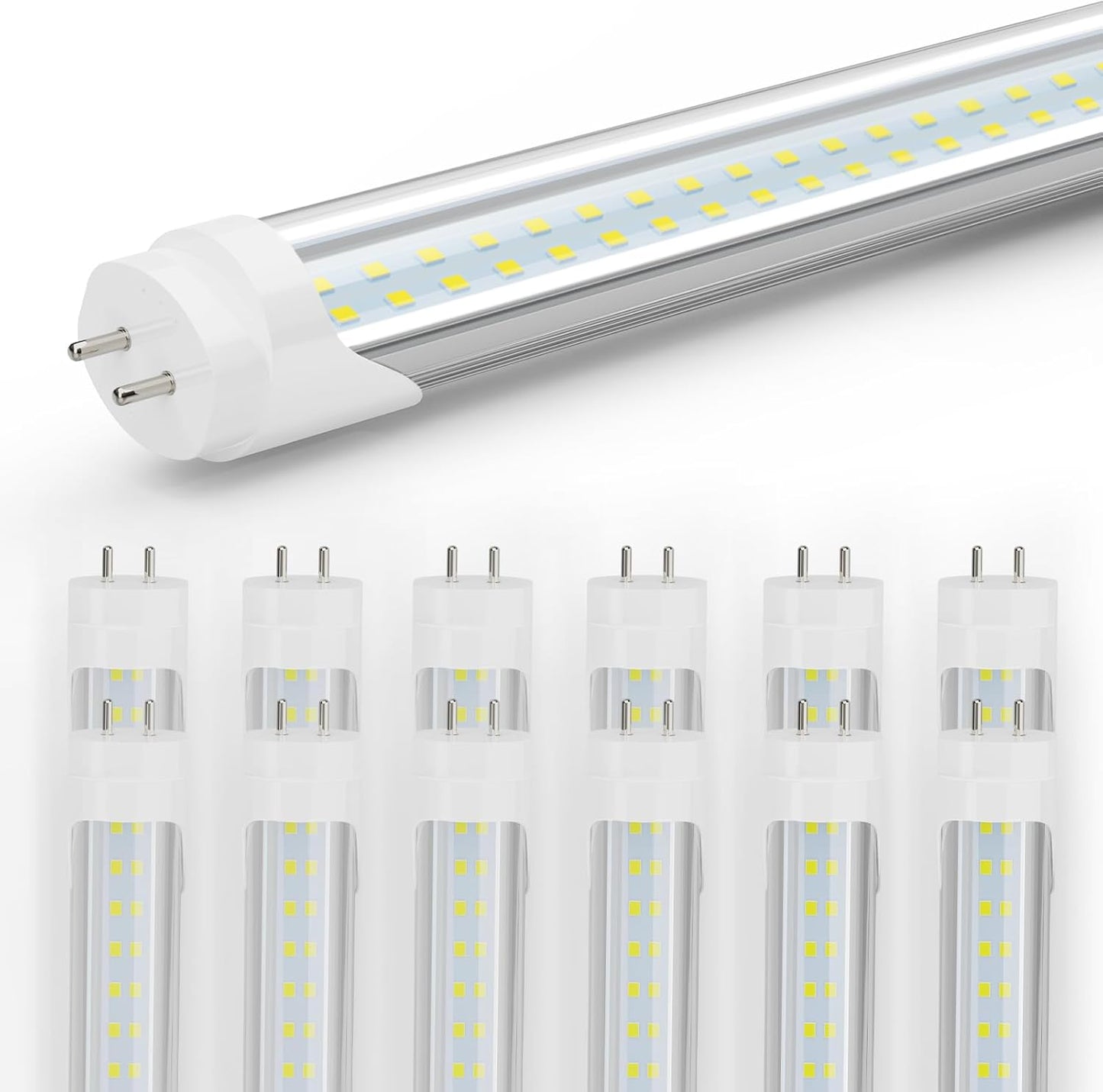 4FT LED Light Bulbs, 24W 3120 Lumen, Bright White Replacement