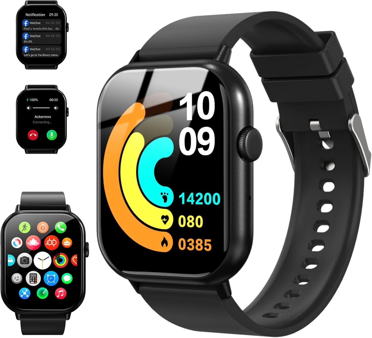 Zoklze Smart Watch: Answer Calls, 100+ Sport Modes