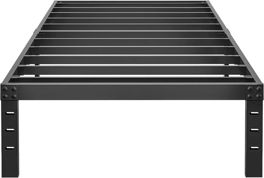 12 Inch Twin Size Bed Frame - Heavy Duty Metal Platform Frame