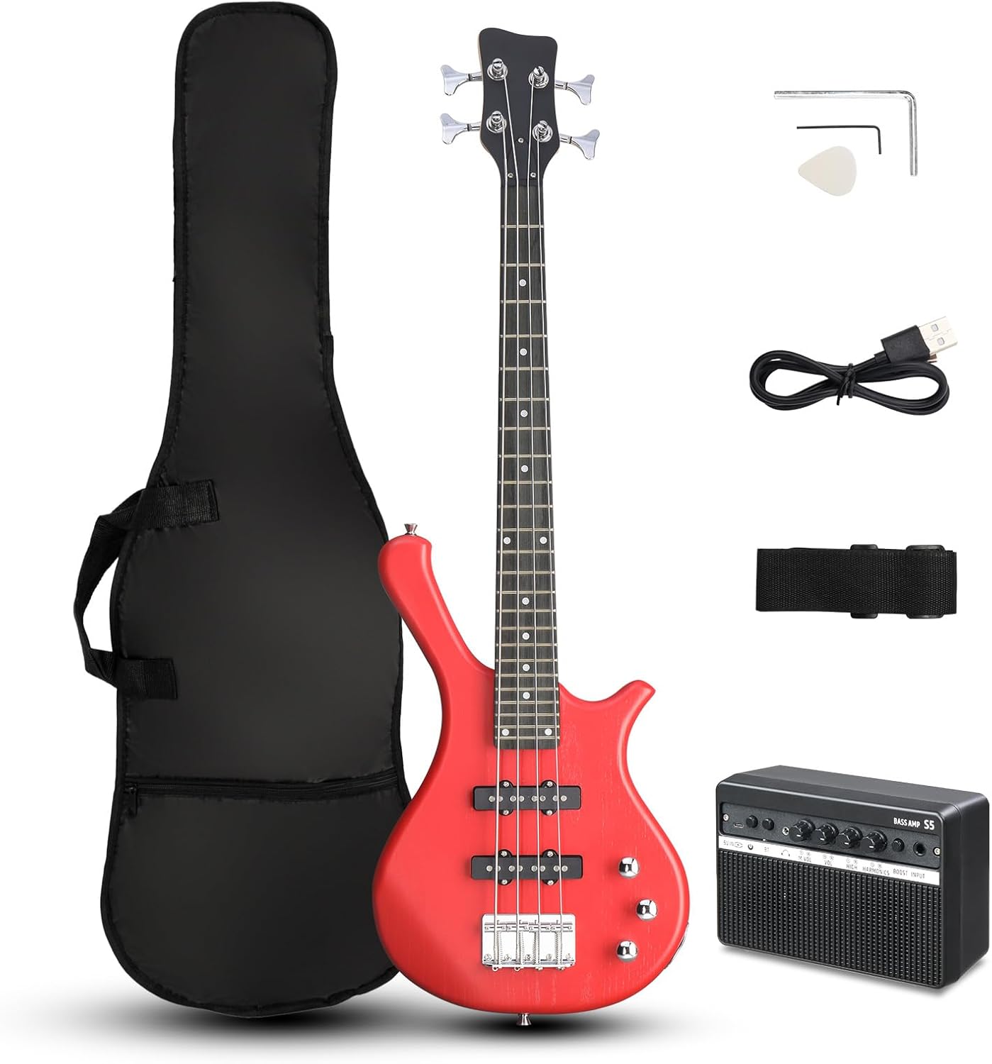Ktaxon 36 Inch Bass Guitar with Excellent Tone and Craftsmanship