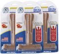 Dog Teeth Cleaning SuperBrush Toothbrush Stick - Long Lasting Chew Toy