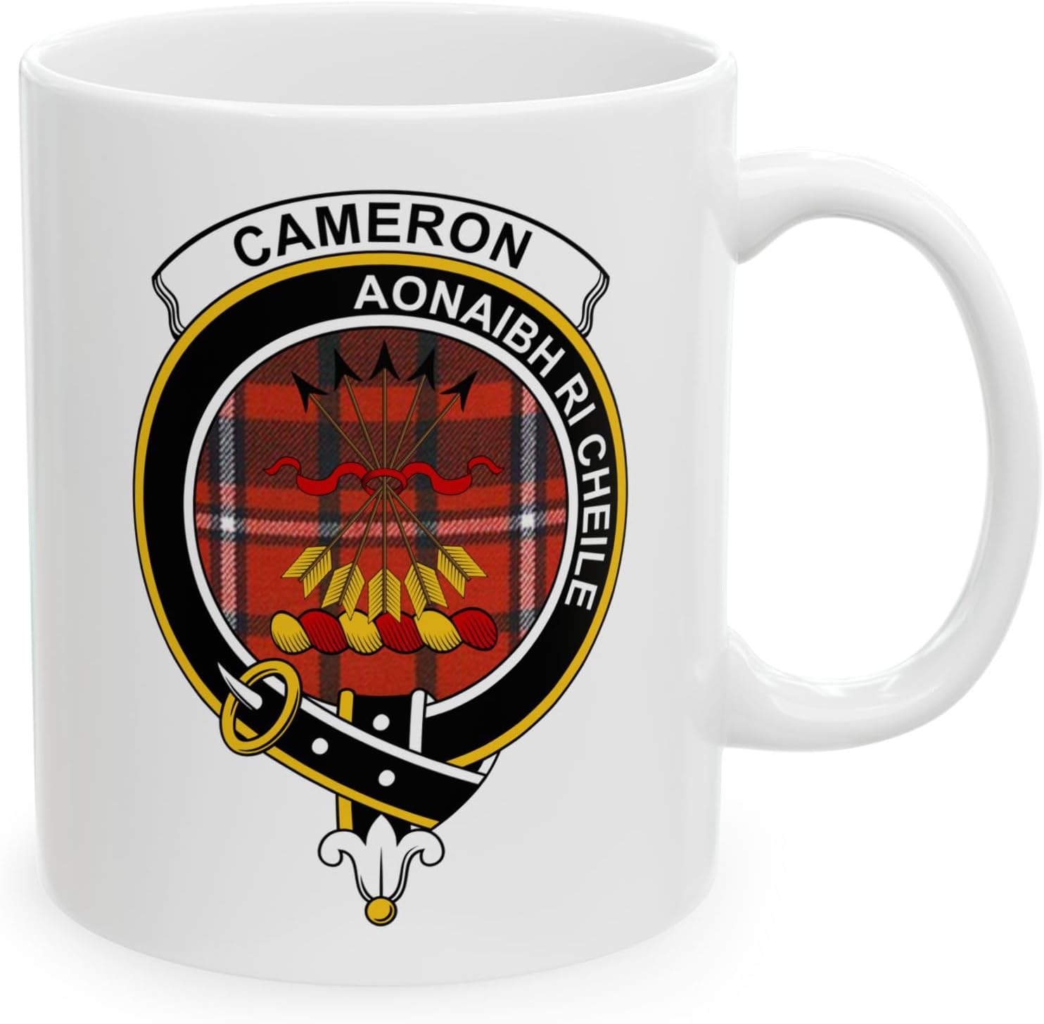 Cameron Clan Crest Mug | Scottish Heritage Gift
